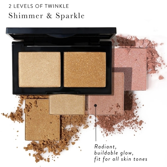 Laura Geller Hi-Def Glow Illuminator Palette: Heart Of Gold, NIB - Picture 2 of 5